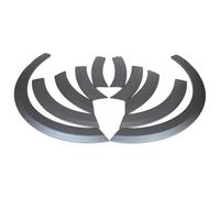 Car Wheel Fender For Q5 2010-2018 8.5CM Car Fender Flares Expander Wheel Arch Eyebrows Strip Guard Cover Protection Trims 10pcs(Grey)