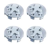 Car Wheel Hub Caps for Peugeot 2008 2013-2019, Hub Center Cover Hub Centre Caps Wheel Hub Covers Wheel Center Caps ABS DustProof Anti Rust Replacement Accessories 4PCS,Silver-A