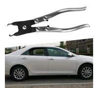 Car Wheel Hub Screw Removal Pliers, Steel Decorative Cover Cap Extractor Tool for Auto Tire Center Caps, Silver Finish