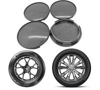 Car Wheel Hubs Center Caps Anti Falling Fastening Caps Stylish Auto Wheel Simple Installation 4pcs For Various Car ABS Hub Cover