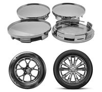 Car Wheel Hubs Center Caps Anti Falling Fastening Caps Stylish Auto Wheel Simple Installation 4pcs For Various Car ABS Hub Cover