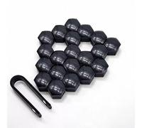 Car Wheel Nut Bolt Covers Caps for Renault Talisman Sedan 2015-2020, Protector Lug Rims Accessories Hexagonal Auto Hub Rust-Resistant Decoration Parts,A Black-17mm