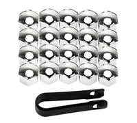 Car Wheel Nut Caps Tire Bolt Caps Protective Caps Replacement Removal Tool | Caps Set for Universal Car Truck SUV Automotive Rims Nut Exterior Decorative Trim Protection Hub Covers Kit