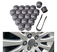 Car Wheel Nut Covers Caps for Mini Cooper R56 R50 R53 F56, Auto Tyre Hub Screw Nut Wheel Lug Nut Bolt Caps Kit Protection Center Hub Cap Set Accessories with Removal Tool