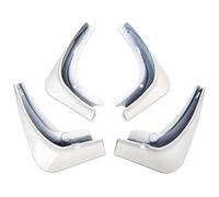 Car Wheel Protector For Model 3 2022 Mud Flaps Accessories Mudguards Splash Guards Fender Matte Black Protective Decoration(3 white)