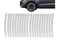 Car Wheel Reflective Sticker - Car Tire Warning Stickers Decal Reflective Rim Strips | Bicycles Stickers Night Safety Decoration Decals Strip Tire Sticker for Bikes Motorcycle