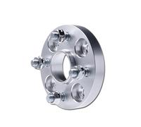 Car Wheel Spacers 1 Pair For Clio For Captur For Megane For Logan For Wind Forged Aluminum Alloy Wheel Spacers Adapters PCD 4x100 CB 60.1 Hubcentric Wheels Spacer(2x Silver 25mm)