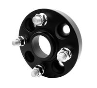 Car Wheel Spacers 1 Pair For Sacla For Samsung SM3 Wheel Spacer Adapter PCD 4x114.3 CB 66.1mm Forged Aluminum Hubcentric Wheels Spacer(2x Black 25mm)