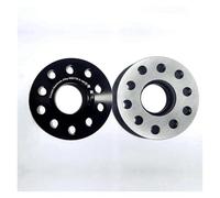 Car Wheel Spacers 2 Pcs 12mm Wheel Spacers Adapters PCD 5x100/5x112 Center Bore 57.1mm Suit For VW Universal Series Car Wheel Hub Spacers(Black)