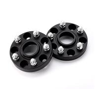 Car Wheel Spacers 2 Piece Wheel Spacers 5x120 CB 72.6mm M14x1.5 Hub Adapter Tire Accessories For E46 For E60 For E90 For F10 For F30(Black 20mm)
