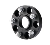 Car Wheel Spacers 2 Pieces For Odyssey For Civic For CR-V Wheel Spacer Adapter PCD 5x114.3 CB 64.1mm Forged Aluminum Hubcentric Wheels Spacer(Black 20mm)