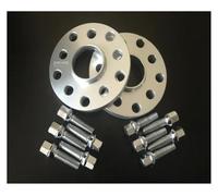 Car Wheel Spacers 2pcs 10mm/12mm/15mm/20mm Hubcentric Wheel Spacers Adapters 5x100 / 5x112 For VW 57.1mm + Ball Lug Bolts Wheel Spacer Adapter(10mm)