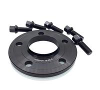 Car Wheel Spacers 2pcs 25mm Wheel Spacers Adapters + 10pcs Lug Bolts PCD 5x120 Center Bore 72.56mm M14x1.5(And Ball Seat Bolts)