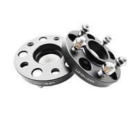Car Wheel Spacers 2Pcs PCD 5X114.3 5X4.5 67.1 CB Tire Widened For Mazda 6 For Mazda 3 For 626 For CX-5 For Pajero For Pinin 2006(25mm black)