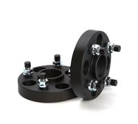 Car Wheel Spacers 2Pieces 20/25/30mm PCD 4x100 CB 56.6mm Wheel Spacer Adapter For CHEVROLET For Aveo/Lova/Activ//Beat/Onix/Spark GT M12XP1.5(2PCS 15mm Black)