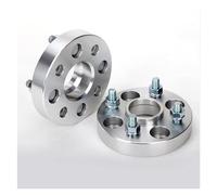 Car Wheel Spacers 2Pieces 20/25/30mm PCD 4x100 CB 56.6mm Wheel Spacer Adapter For Chevy For Aveo For Lova For Activ For Beat For Onix For Spark GT M12XP1.5 Wheel Spacer Adapter(25mm)