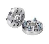 Car Wheel Spacers 2Pieces PCD 4X100 Center Hole 54.1mm Wheel Forged Spacers Adapter Flange Gasket M12X1.5 for Kia K2 for Picanto Ruiou(2PCS 25mm)