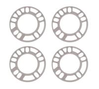 Car Wheel Spacers 4 Pcs 5mm Car Wheel Spacer Shims Plate 4 5 STUD Universal for 4x100 4x114.3 5x100 5x108 5x114.3 5x120 Etc Car Accessories