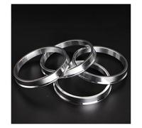Car Wheel Spacers 4pieces/set 72.6-67.1、72.6-66.6、72.6-74.1、72.5-57.1、72.6-63.4 74.1-56.1mm Hub Centric Rings Aluminium Wheel Hub Rings Wheel Spacer Adapter(74.1-56.1)