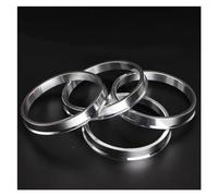 Car Wheel Spacers 4pieces/set Aluminium Wheel Hub Rings 72.6-67.1、72.6-66.6、72.6-74.1、72.5-57.1、72.6-63.4 74.1-56.1mm Hub Centric Rings(72.6-67.1)