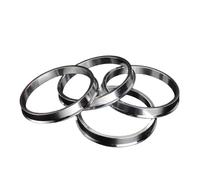 Car Wheel Spacers 4Pieces/set Aluminum Hub Rings Hub Centric Rings Wheel Bore 64.1-66.1、64.1-66.6、64.1-67.1、64.1-72.56、64.1-72.6、64.1-73.1mm