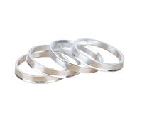 Car Wheel Spacers 4pieces/set Wheel Hub Centric Rings 56.1-67.1、72.6-66.1、67.1-66.1 66.1-60.1mm Aluminium Alloy Wheel Hub Rings(66.1-60.1mm)