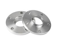 Car Wheel Spacers 72.6mm Centric Wheel Gasket Flange +Lug Nut Wheel Spacer For E90 M1 M3 M6 E36 E65 25mm 5x120 2PCS(Silver 55mmM12x1.5)