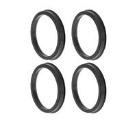 Car Wheel Spacers Car Wheel Hub Centric Rings 83.1mm OD 71.1-79.6mm ID Black Polycarbonate Wheels Center Shaft Shock Absorbing Hubrings