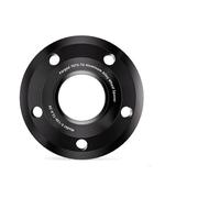 Car Wheel Spacers For A4 For A4 For Allroad Flange Plate 15/20/25/30/35mm 2/4pcs 5x112 66.6 M14 X 1.5 Hub Centric Black Forged Wheel Spacer(2pcs 15mm)