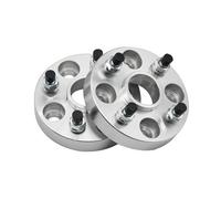 Car Wheel Spacers For B-Max For Ecosport For Focus For Sierra 4x108 CB63.4 +10pc Stud M12x1.5 1 Pair Wheel Spacer Wheels Spacer Kit(30mm silver)