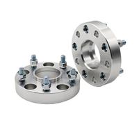 Car Wheel Spacers For Cadillac For ATS For CTS For ELR For DTS For STS For Deville 2Pieces 15/20/25/35mm PCD 5x115 CB 70.3mm Wheel Spacer Adapter 5 Lug Suit(2Piece 15mm Silver)