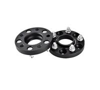 Car Wheel Spacers For Camry PCD 5X114.3 CB 60.1 M12X1.5 Forged Aluminum Black Wheel Spacer Hub Adapter 2 Piece(Black 20mm)