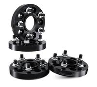 Car Wheel Spacers For Chevrolet For Corvette C8 2020-2024 2 / 4pcs 5x120 CB 66.9mm M14x1.5 T6-7075 Forged Aluminum Alloy Wheel Spacer Adapter(4Pcs Spacer 20mm-BK)