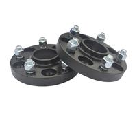 Car Wheel Spacers For Civic For Accord For Nissan For Lexus 2PCS 5 * 114.3 |64.1mm|12 * 1.5|15|20|25mm Universal Wheel Adapter Spacer-Aluminum Alloy(Silver or Black 25mm)