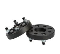 Car Wheel Spacers For Fit For Jazz 2Pieces PCD 4x100 ID=OD=56.1mm Car Aluminum Wheel Spacer Adapter 15/20/25/30mm Wheel Spacer Adapter(2pieces 20mm black)