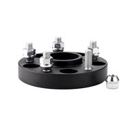 Car Wheel Spacers For Jaguar For S-TYPE PCD 5X108 CB 63.4mm M12X1.5 Wheel Spacers Black Forged Aluminum Hub Adapter 2 Piece(Black 25mm 2PC)