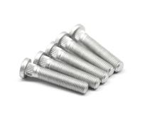 Car Wheel Spacers For Mazda 10/20Pieces Knurled13mm-M12*1.5 Car Wheels Lug Bolts Wheel Lug Lengthen Screw(10PCS 48MM,M12x1.5)