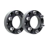 car wheel spacers For Mazda BT50 2006-2021 2Pcs PCD 6x139.7 93.1mm Aluminum Alloy Wheel Spacer Adapter(Black,2Pcs 30mm)