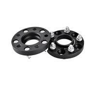 Car Wheel Spacers For Model Y PCD 5X114.3 CB 64.1 M14X1.5 Black Forged Aluminum Wheel Spacer Hub Adapter 2 Piece(Black 15mm)