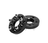 Car Wheel Spacers For Nissan For Elgrand Flange Plate15/20/25/30/35mm 2/4pcs 5x114.3 CB66.1mm M12x1.25 Hub Centric Black Forged Wheel Spacer(2pcs 30mm)
