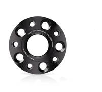 Car Wheel Spacers For Q5 Flange Plate 15/20/25/30/35mm 2/4pcs 5x112 66.6 M14 X 1.5 Hub Centric Black Forged Wheel Spacer Wheels Spacer Kit(2pcs 30mm)