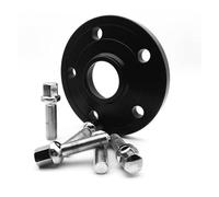 Car Wheel Spacers For Subaru For Legacy For Impreza For Forester For Outback CV For Lotus Cars 1 Piece Wheel Spacer PCD 5x100 CB 56.1mm Wheel Spacer Adapter(Ada 15mm Black 1piece)