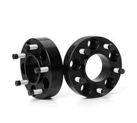 Car Wheel Spacers For TOYOTA For Crown GT2000 For Prius 2Pieces 15/20/25/30/mm PCD 5x100 CB 54.1mm 5 Lug Wheel Spacer Suit Wheels Spacer(35MM Black Spacers)
