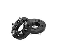 Car Wheel Spacers For Toyota For Crown Kluger Flange Plate15/20/25/30/35mm 2/4pcs 5x114.3 CB60.1mm M12x1.5 Hub Centric Black Forged Wheel Spacer Wheels Spacer Kit(4pcs 25mm)
