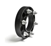 Car Wheel Spacers For Toyota For Land Cruiser Prado For Hilux For Revo For Vigo Wheel Spacers 6x139.7 CB 106.1 M12x1.5 Forged Aluminum Alloy 1 Piece(Athletic Black 35mm)