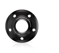 Car Wheel Spacers For VW For Santana Flange Plate15/20/25/30mm 2/4pcs 5x100 CB 57.1 M14*1.5 Hub Centric Black Forged Wheel Spacer Wheels Spacer Kit(2pcs 15mm)