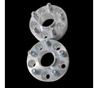 Car Wheel Spacers Shims 2PCS PCD 5x114.3 Widened Hubcentric Wheel Spacer Adapter Set 71.6mm Compatible With Jeep For Wrangler For Cherokee For Liberty M1/2(25mm)