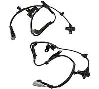 Car Wheel Speed Sensors 2Pcs Front Left Right ABS Wheel Speed Sensor For Toyota For Tundra For Sequoia 2001-2003 2004 2005 2006 2007 89542-0C010 89543-0C010 Speedometer Sensor