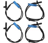 Car Wheel Speed Sensors 4Pcs ABS Wheel Speed Sensor Front Rear Left Right Side Replacement For Mini For Cooper R50 R52 R53 34526756384 34526756385 Speedometer Sensor