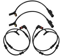 Car Wheel Speed Sensors 4pcs Front Rear ABS Speed Sensor For Mercedes For Benz W164 ML350 ML320 2007 2008 2009 1645400717 1645400917 Car Parts ABS Wheel Sensor